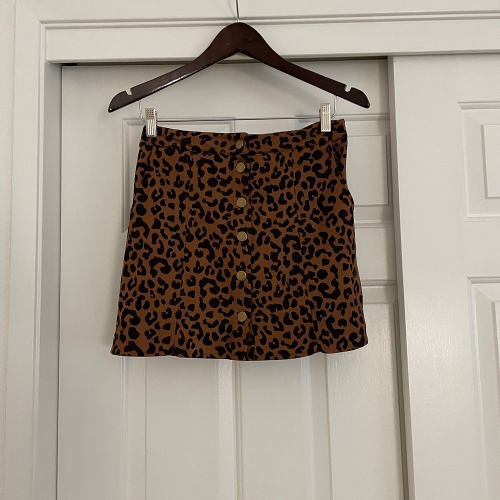 Cheetah skirt